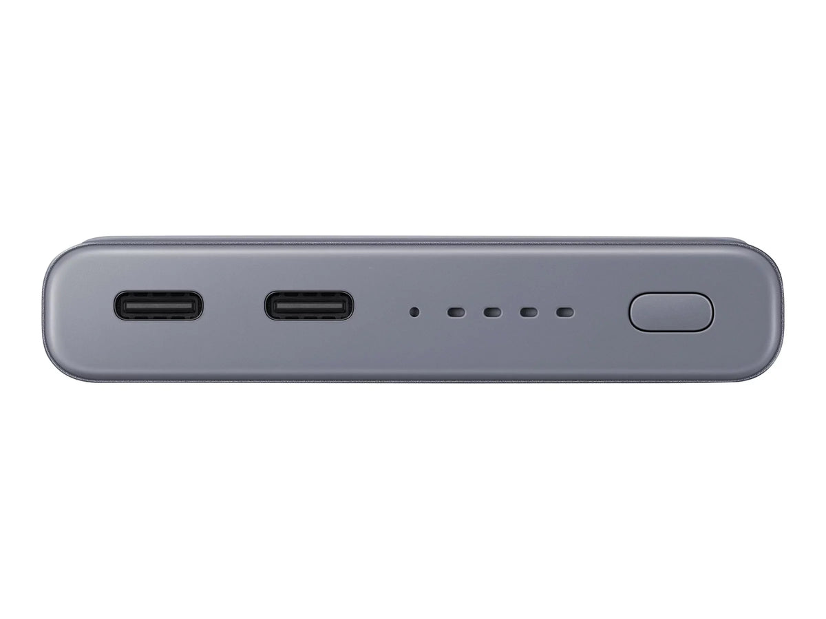 10000mAh Super Fast 25W Portable Wireless USB-C Charger Battery - Silver