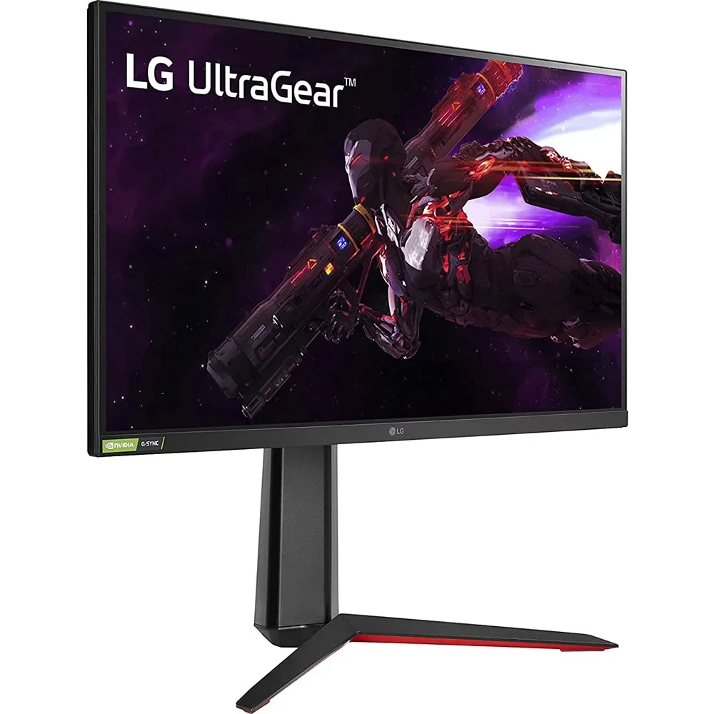 Open Box  27GP850-B Ultragear Gaming Monitor 27" QHD (2560 x 1440) Nano IPS Display, 1ms Response Tim, 165Hz, NVIDIA G-Sync matching, AMD FreeSync Premium, Tilt/Height/Pivot Adjustable Stand