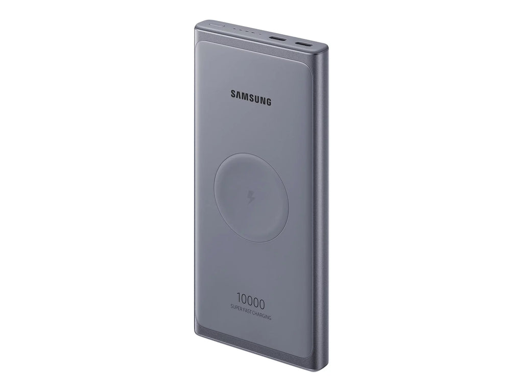 10000mAh Super Fast 25W Portable Wireless USB-C Charger Battery - Silver