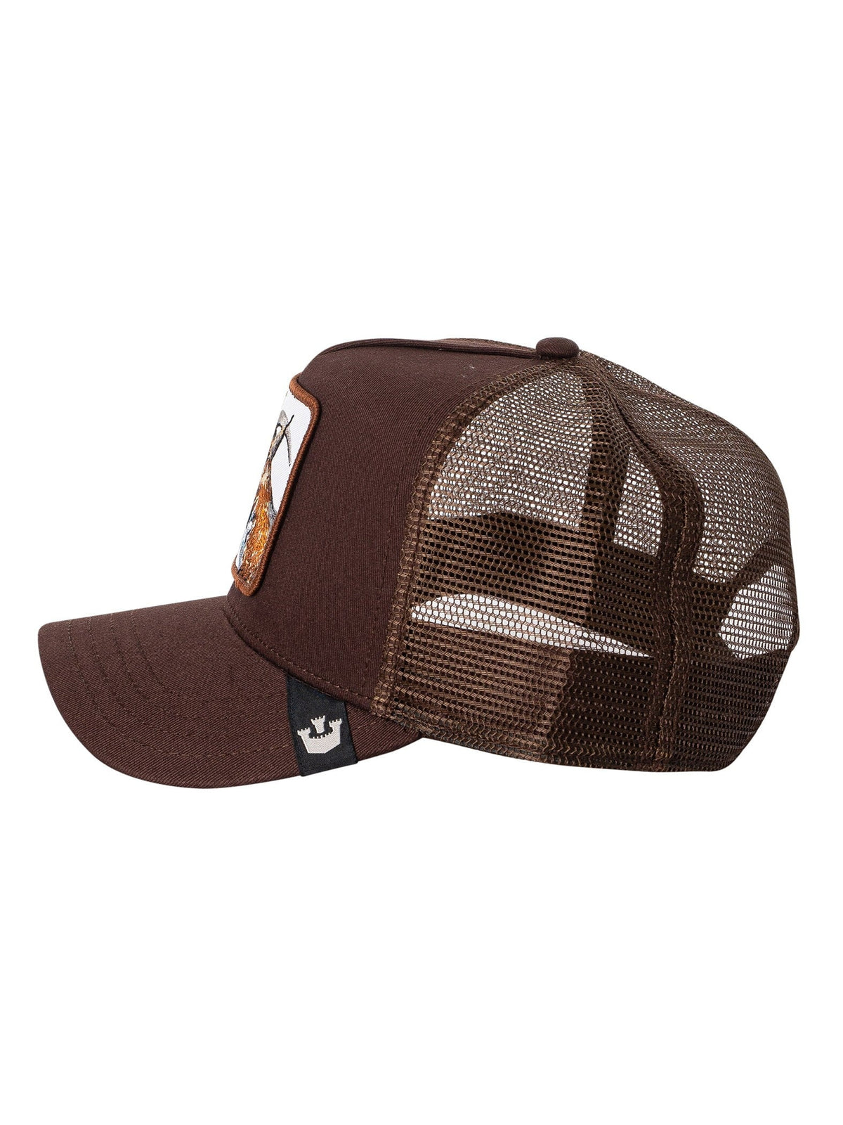 The Goat Trucker Cap, Brown. Goorin Bros
