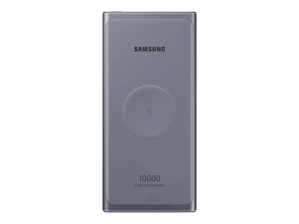 10000mAh Super Fast 25W Portable Wireless USB-C Charger Battery - Silver