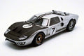 1966  GT-40 MK II, Silver - Shelby SC404 - 1/18 Scale Diecast Model Toy Car