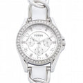 Fossil Women's  Riley Analog Display Analog Quartz White Watch 38MM ES3463