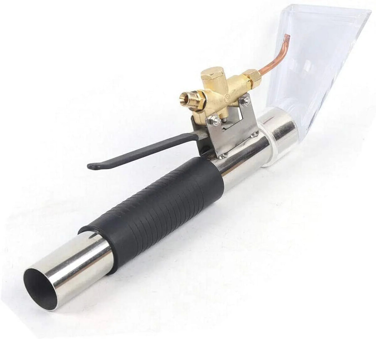 OUKANING Steam Cleaner Head, Carpet Cleaning High Temperature Cleaner Furniture Upholstery Manual Extractor Head for Home Use Hotel
