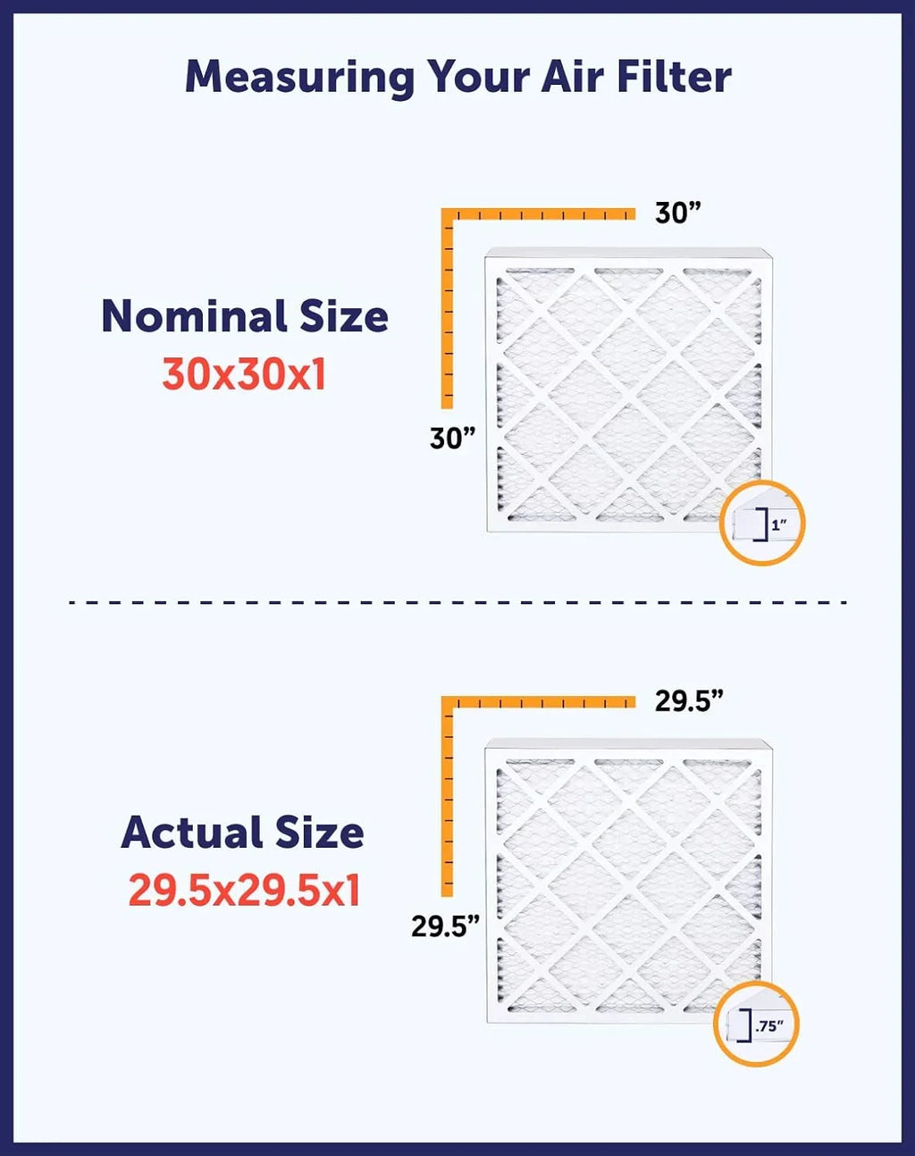 Filter King 38x62.5x1a Air Filter | 4-PACK | MERV 8 HVAC Pleated A/C Furnace Filters | MADE IN USA | Actual Size: 38 x 62.5 x .75"
