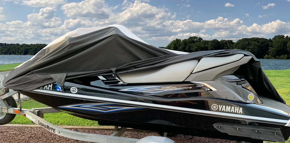 SUPER HEAVY-DUTY PWC JetSki protector matching for Polaris SL 700 DLX 1997 Jet Ski PWC Watercraft craft wrap 1-2 Seater