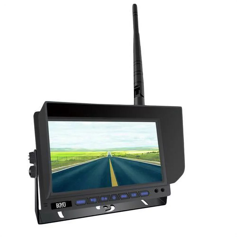 BOYO VTC701AHD Vehicle AHD Backup Camera System with 7” Monitor and Backup Camera for Car, Truck, SUV and Van (Installation Friendly Design)
