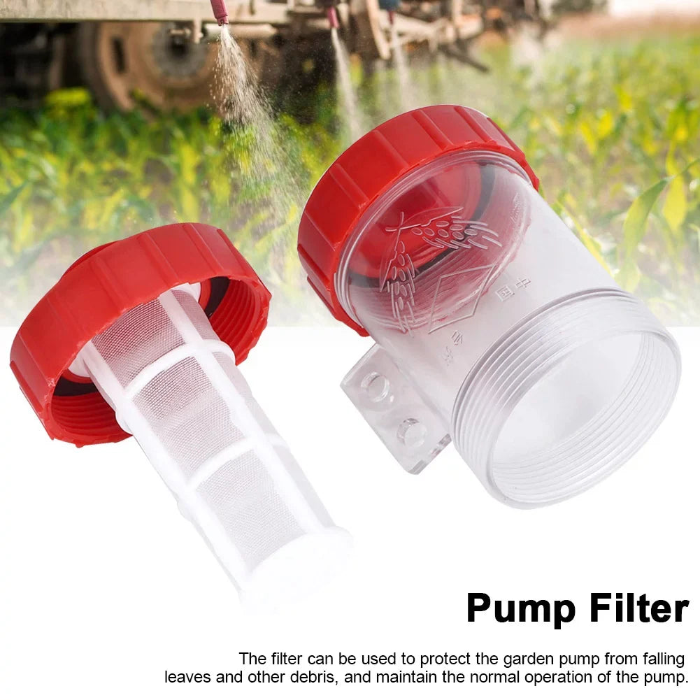Leylor In-line Mesh Filter-Agricultural In-Line Mesh Filter High liquid Pump Transparent Filter (1?)