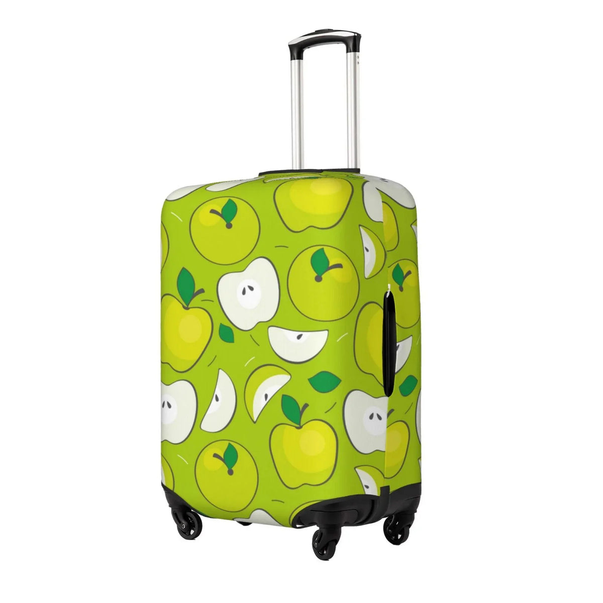 Junzan Green  Print Washable Luggage wrap - Fashion Suitcase Protector Fits 18-32 Inch Luggage