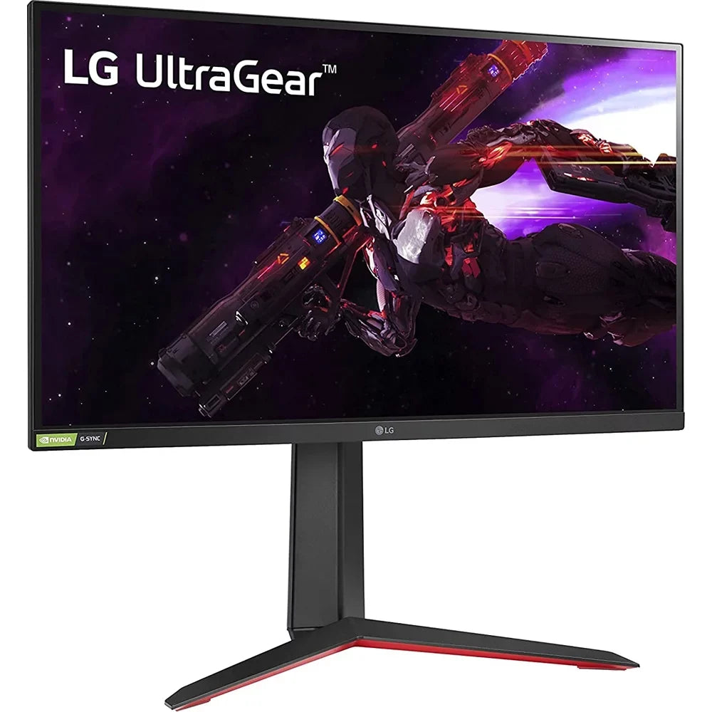Open Box  27GP850-B Ultragear Gaming Monitor 27" QHD (2560 x 1440) Nano IPS Display, 1ms Response Tim, 165Hz, NVIDIA G-Sync matching, AMD FreeSync Premium, Tilt/Height/Pivot Adjustable Stand