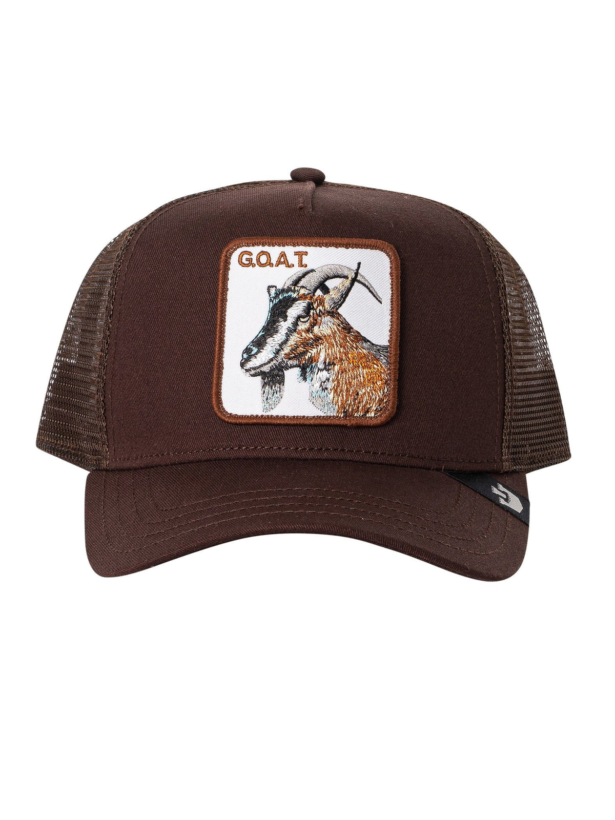 The Goat Trucker Cap, Brown. Goorin Bros