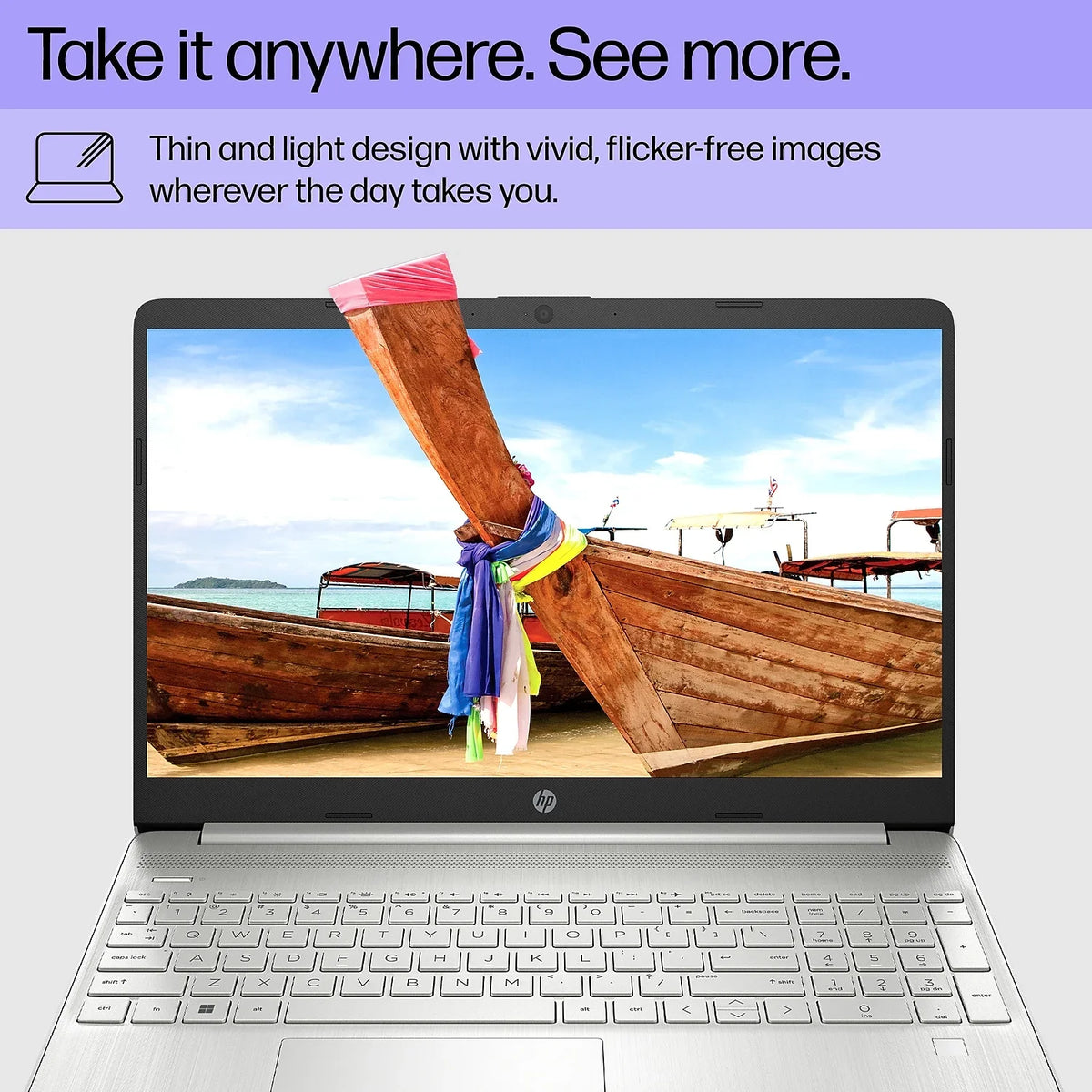 15.6" Laptop  Core i3-1215U 8GB Memory 256GB SSD Windows 11 Home (8J0Z6UA#ABA)