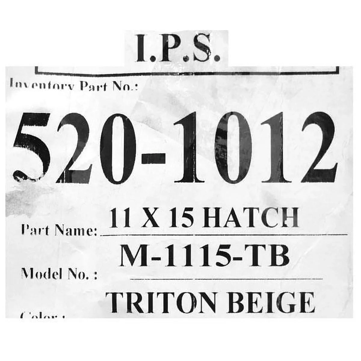 Innovative craft Deck Hatch 520-1012 | 11 x 15 Inch Triton Beige