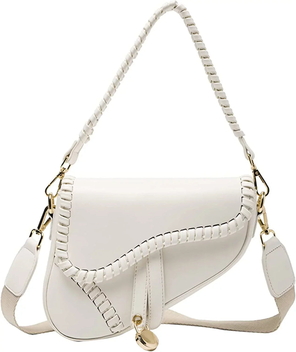 Junior 2023 New Women's Saddle Shoulder Bag Handbag Small Crossbody Bag Shoulder Bag Handbag
