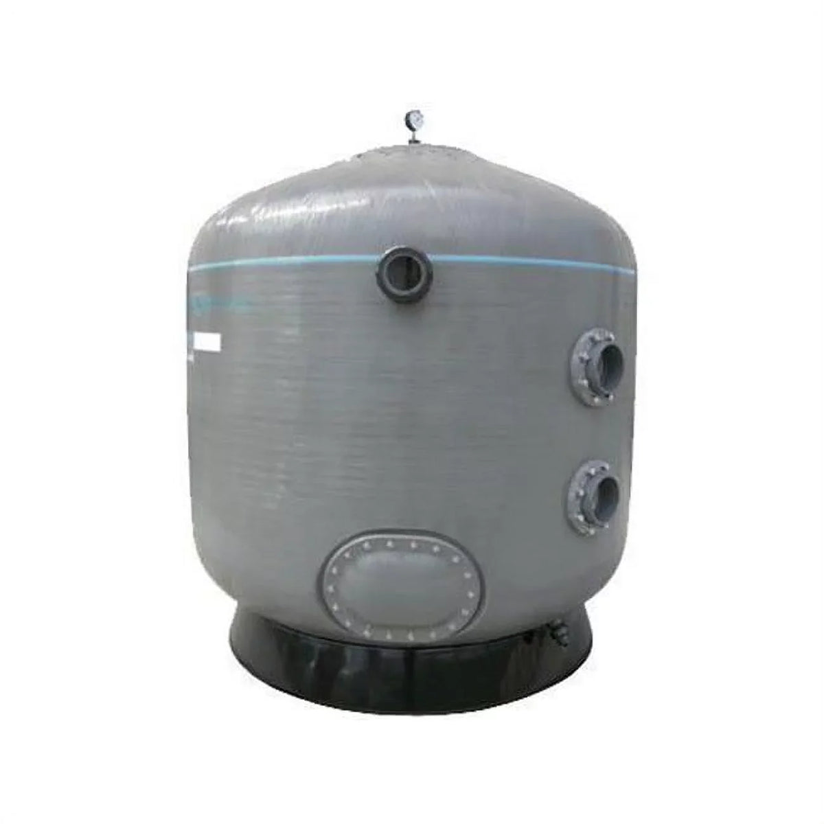 Bulkhead Connections. 58 PSI SMDD750 Micron Commercial Vertical Sand Filter with 2 in. Waterco  30 in