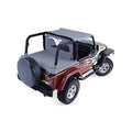 Rampage by RealTruck 741135 Tonneau protector For 2018-Current Jeep Wrangler JL 2 Door, Black Diamond