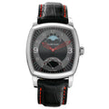 Jean Richard 46016 TV Screen XL Moonphase Steel Leather Automatic Men's Watch
