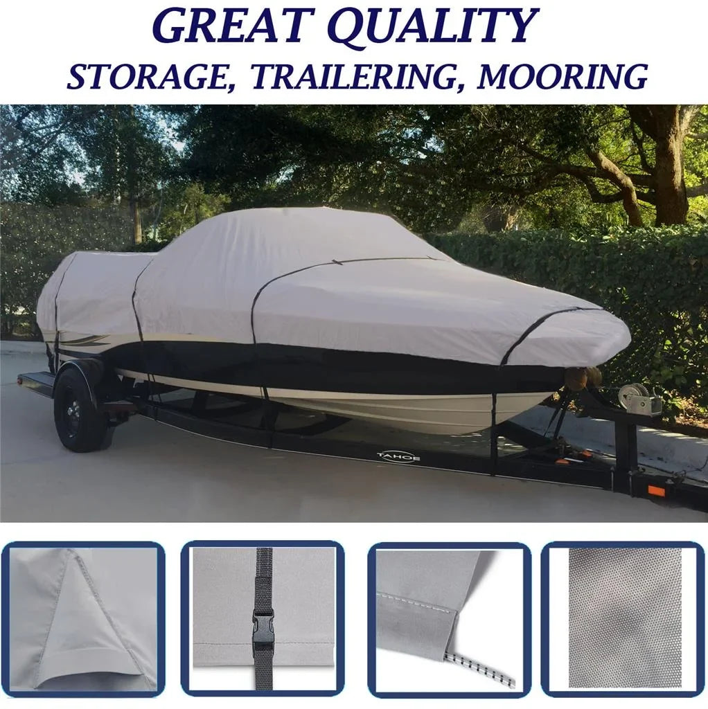 vessel wrap appropriate for LEGEND BOATS 16 WIDEBODY 2010-2014 STORAGE, TRAVEL, LIFT