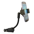 Car Mount Charger Socket Holder with USB Port Dock Cradle Gooseneck Swivel Black 3D for  Stylo 3, V10 V20 - Motorola Droid Turbo 2, Moto Z Droid Force Droid -  Galaxy J3 J5 J7, Note 3 4 5