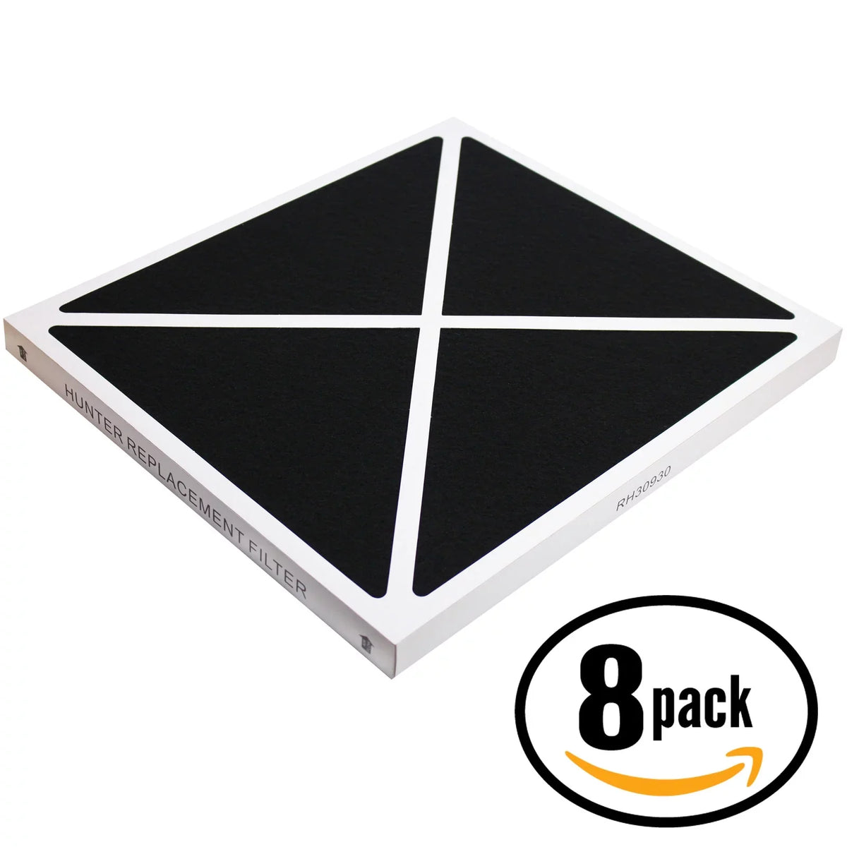 8-Pack Replacement Hunter 30255 Air Purifier Filter - suitable Hunter 30930 Air Filter