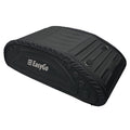 EasyGoProduct Aerodynamic Car Rooftop Cargo Carrier Bag - Soft Roof Top Luggage Bag for All Vehicles SUV with/Without Rack  Hard Sides - 4 Adjustable Straps  8 Cubic Feet - Fold Flat Storage Bag