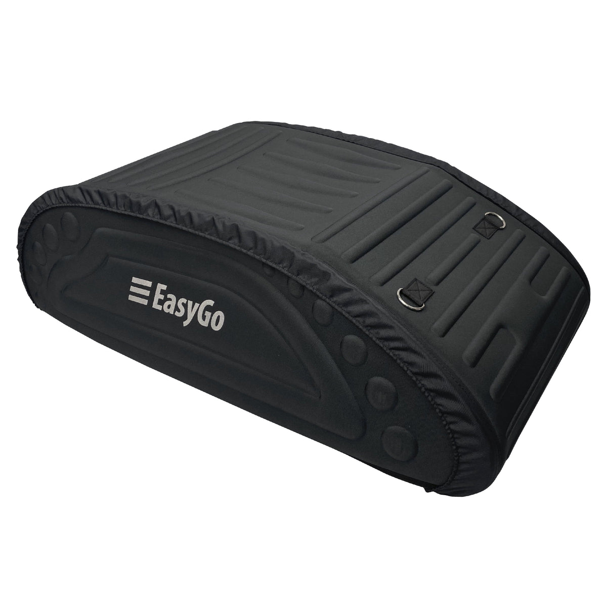 EasyGoProduct Aerodynamic Car Rooftop Cargo Carrier Bag - Soft Roof Top Luggage Bag for All Vehicles SUV with/Without Rack  Hard Sides - 4 Adjustable Straps  8 Cubic Feet - Fold Flat Storage Bag